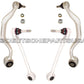 FRONT UPPER THRUST + LOWER CONTROL ARM ARMS BALL JOINTS 4 for BMW E39 V8 540i M5