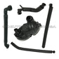 PCV CRANKCASE VENT VALVE + BREATHER HOSE COLD WEATHER CLIMATE for BMW X5 5 Pcs