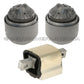 MERCEDES W211 E240 HYDRAULIC ENGINE MOTOR TRANSMISSION MOUNT MOUNTS SET 2003-09