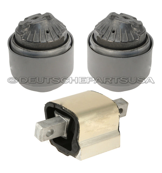 MERCEDES W211 E240 HYDRAULIC ENGINE MOTOR TRANSMISSION MOUNT MOUNTS SET 2003-09