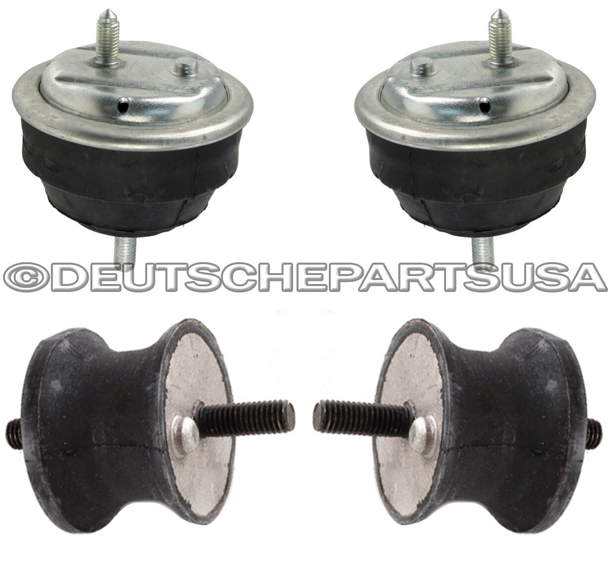 ENGINE MOTOR + TRANSMISSION MOUNT MOUNTS SET OF 4 for BMW E36 E46 LEFT + RIGHT