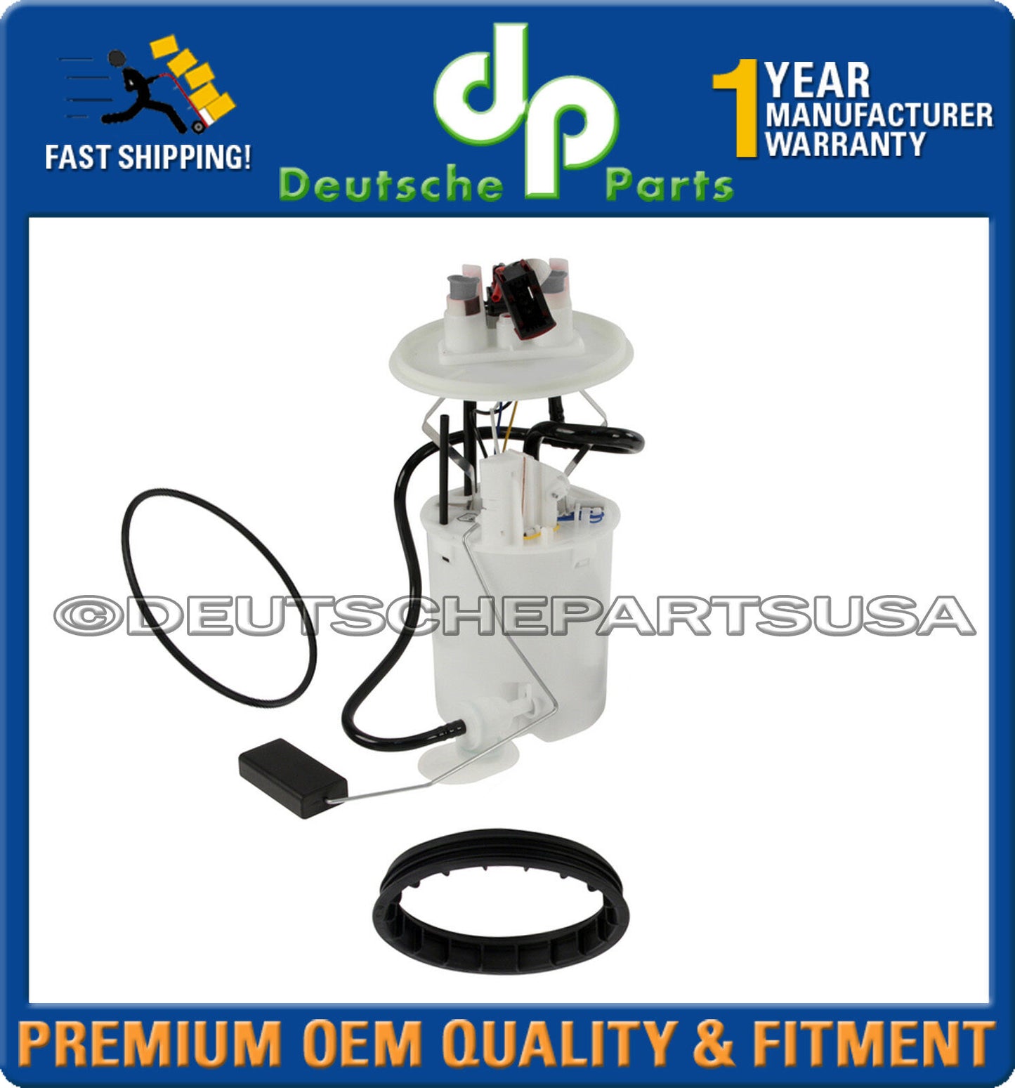 SAAB 9-5 95 ELECTRIC FUEL PUMP ASSEMBLY LEVEL SENDING UNIT COLLAR SEAL 30587077