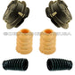MERCEDES W124 E300 300D 260E STRUT SHOCK MOUNT MOUNTS BUMP STOP BOOT BELLOW KIT