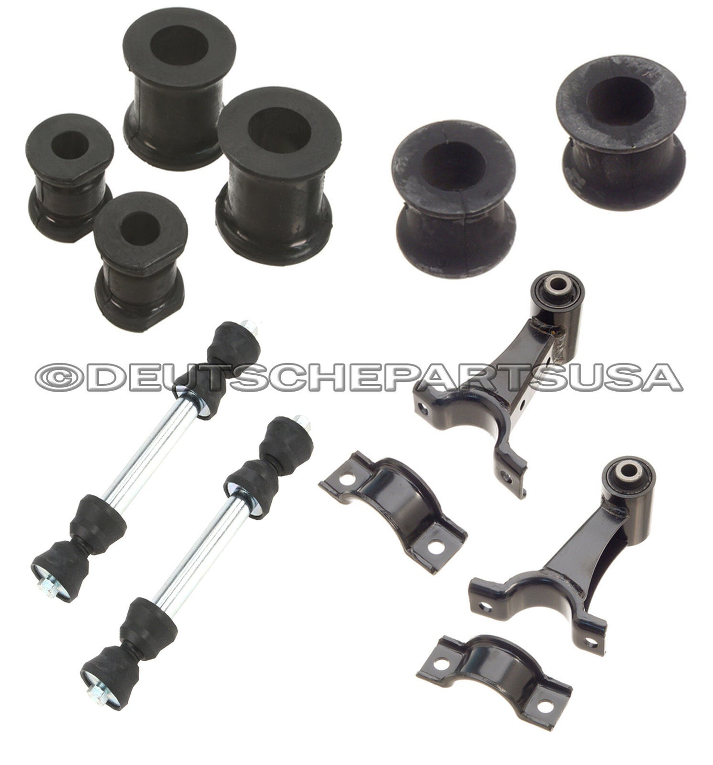 MERCEDES BENZ W163 ML320 ML350 ML430 ML500 FRONT & REAR SWAY BAR STABILIZER KIT