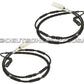 REAR BRAKE PAD WEAR SENSOR INDICATOR SET for BMW 128i M3 335i 323i 328i 325i L+R