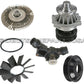 WATER PUMP + PULLEY + FAN CLUTCH + BLADE + THERMOSTAT COOLING for BMW E46 X5 Z3