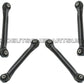 CHRYSLER CROSSFIRE REAR LOWER FRONT THRUST CONTROL ARM ARMS SET 4 2004 - 2008