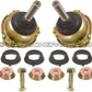 MERCEDES W123 CASTER BALL JOINT BUSHING TRACK GUIDE ROD RODS MOUNT REPAIR KIT 4