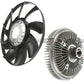 RADIATOR VISCOUS ENGINE COOLING FAN CLUTCH fan BLADE SET for BMW E53 E65 E66 X5