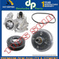 WATER PUMP ALUMINUM PULLEY GASKET FAN CLUTCH for BMW E65 E66 745i Li 760i 760Li