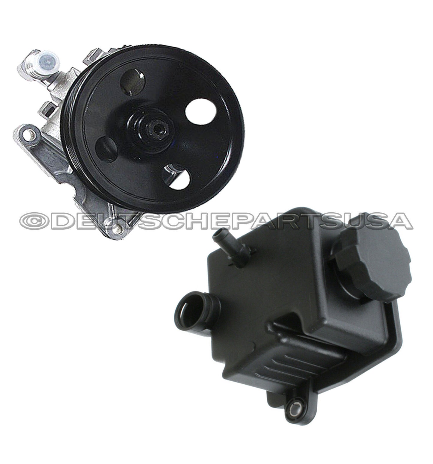 MERCEDES W163 POWER STEERING PUMP WITH P/S RESERVOIR TANK ML320 ML430 ML55AMG