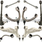 UPPER LOWER Control Arm Arms Ball Joint Joints SUSPENSION KIT fr PORSCHE CAYENNE