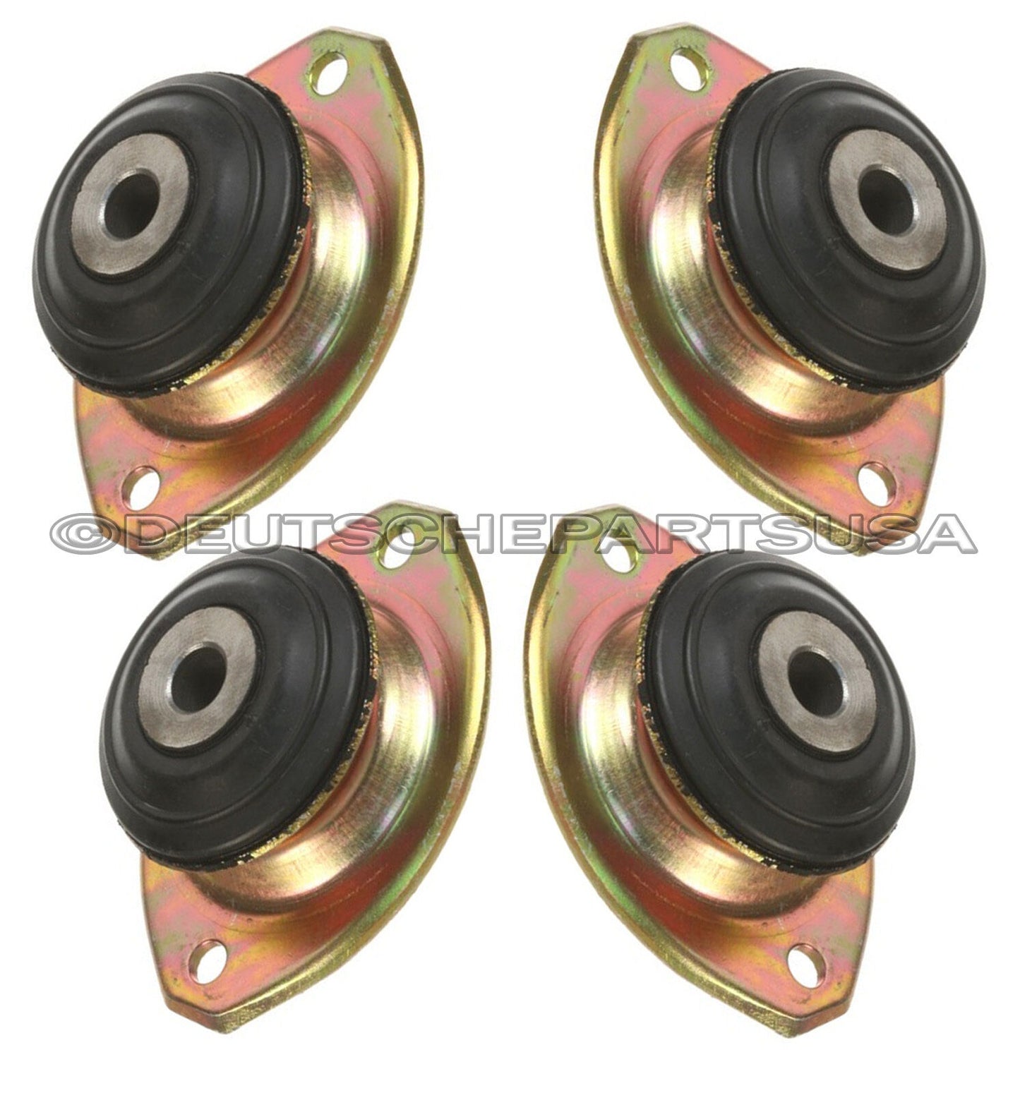 PORSCHE 911 ENGINE MOTOR TRANSMISSION MOUNT MOUNTS LEFT RIGHT 91137504300 SET 4