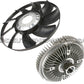 RADIATOR VISCOUS ENGINE COOLING FAN CLUTCH fan BLADE SET for BMW E53 E65 E66 X5
