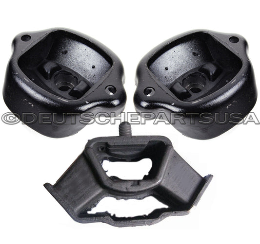 MERCEDES W116 W123 W108 380SEL 500SEC ENGINE MOTOR MOUNTS TRANSMISSION MOUNT SET