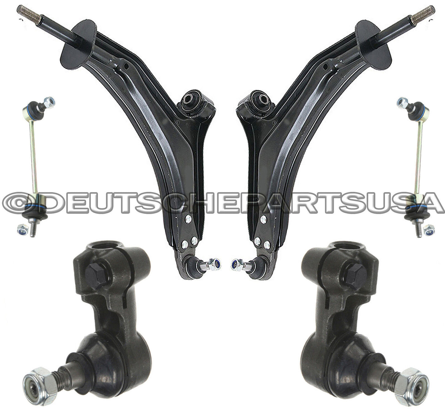 LAND ROVER FREELANDER CONTROL ARM BALL JOINT JOINTS TIE ROD RODS KIT 03 04 05 06
