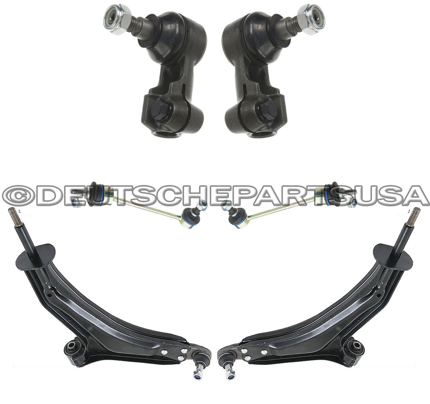 LAND ROVER FREELANDER 2.5 CONTROL ARM BALL JOINT SWAY BAR LINK TIE ROD Rods 6 PC
