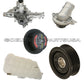 MERCEDES W163 ML320 ML350 EXPANSION TANK CAP WATER PUMP PULLEY THERMOSTAT KIT