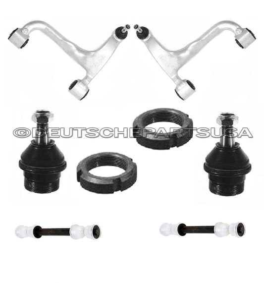 MERCEDES W163 ML320 ML350 ML430 Rear Control Arm Arms Ball Joint Sway Bar Kit 6