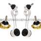 MERCEDES W123 CONTROL ARM ARMS BALL JOINT JOINTS TRACK GUIDE ROD MOUNT KIT