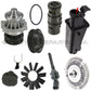 WATER PUMP PULLEY FAN CLUTCH BLADE EXPANSION TANK OIL THERMOSTAT for BMW E53 X5