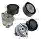 A/C Acc Belt Tensioner Idler Pulley Pulleys Kit 3 pcs for BMW E53 X5 4.4 4.8