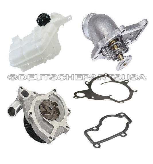 Porsche 996 911 ENGINE WATER PUMP + THERMOSTAT 180ºF + COOLANT EXPANSION TANK 5