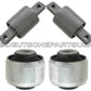 VOLVO V70 XC XC70 CROSS COUNTRY CONTROL ARM ARMS BUSHING FRONT REAR SET 4