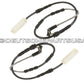 FRONT BRAKE PAD WEAR SENSOR INDICATOR SET for BMW 128i 135i 335i 328i 325i 323i