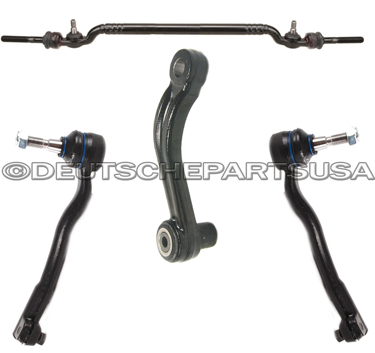 Center Drag Link Tie Rod Rods Inner Outer RHD Idler Arm for BMW E39 540i M5