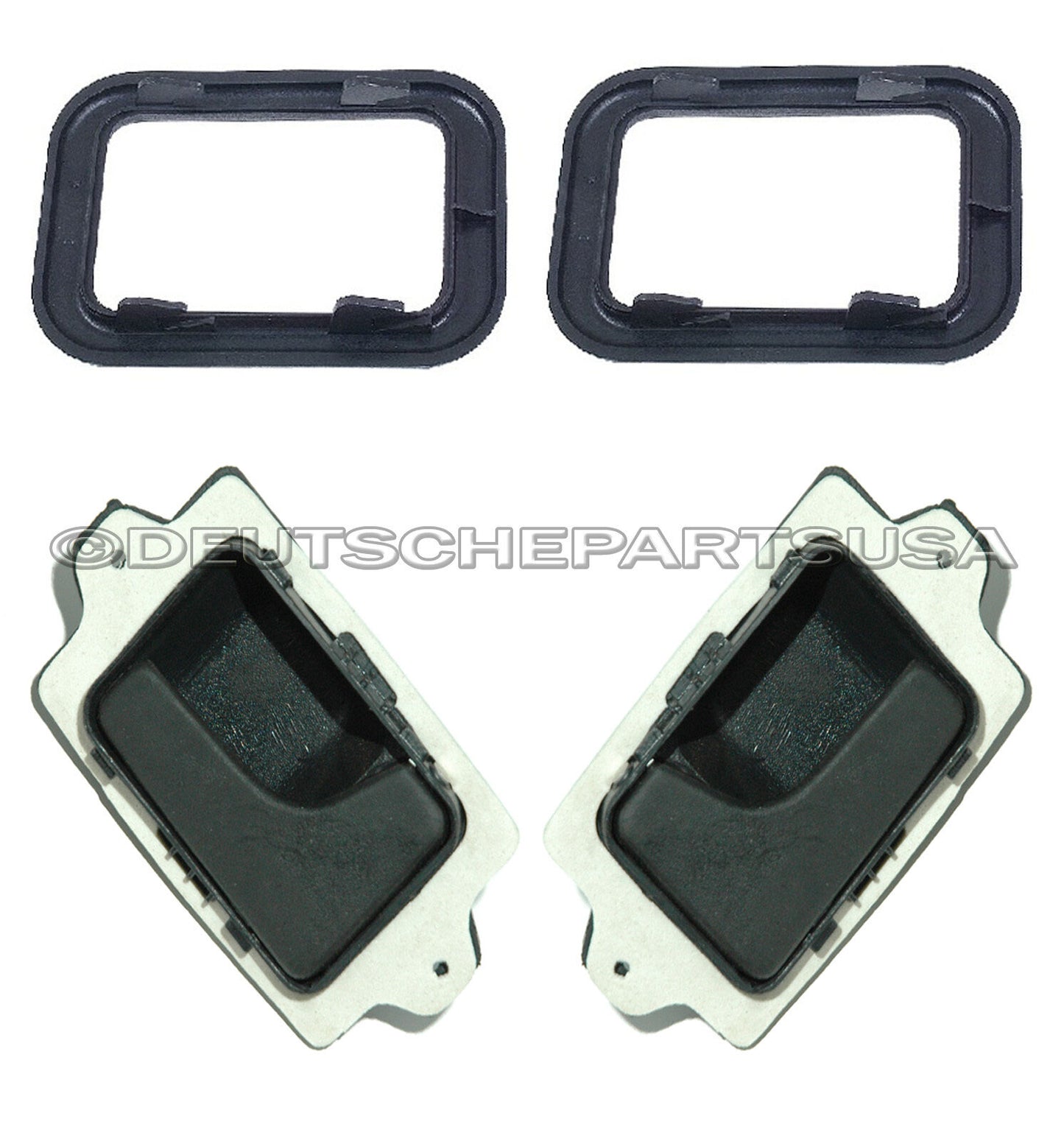 BMW INTERIOR DOOR HANDLE + TRIM 51211926306 + 51211926305 + 2x 51211876043 SET 4