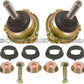 MERCEDES W123 CASTER BALL JOINT BUSHING TRACK GUIDE ROD RODS MOUNT REPAIR KIT 4