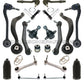 Front Rear Control Arm Arms Ball Joint Joints Tie Rod SUSPENSION KIT for BMW X5