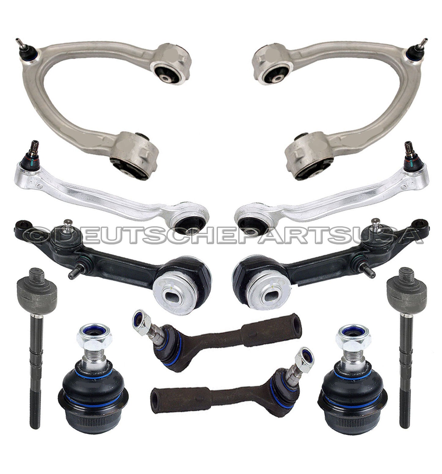 Mercedes W220 S280 Control Thrust Arm Ball Joint Tie Rod KIT 98 99 2000 01 02 03