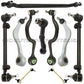 Front Control Arm Arms Tie Rods Idler Assembly 10 for BMW E34 525i iT 530i 535i