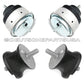Engine Motor Transmission Mounts 4 SET 99 2000 01 02 03 04 05 for BMW E46 330D