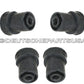 WAGON Rear AXLE CARRIER SUBFRAME Mount BUSHING 33311094036 for BMW E39 SET 4