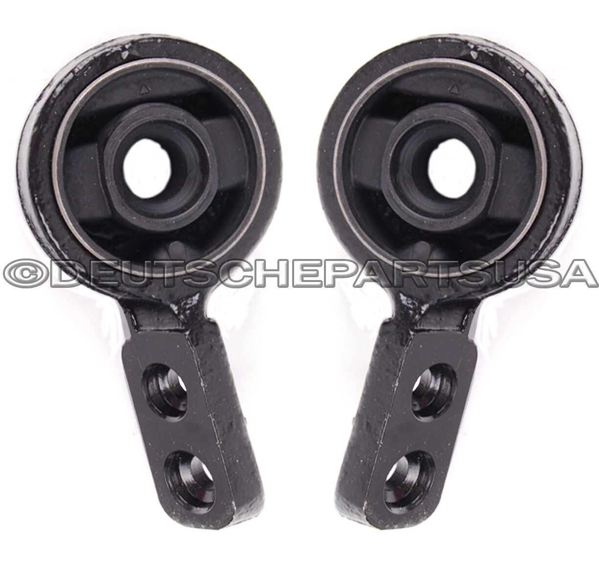 CONTROL TRAILING ARM ARMS BRACKET RETAINER BUSHING BUSHINGS SET PAIR for BMW E36