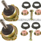 MERCEDES W123 CASTER BALL JOINT BUSHING TRACK GUIDE ROD RODS MOUNT REPAIR KIT 4