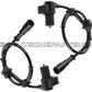 VOLKSWAGEN EUROVAN FRONT AXLE LEFT RIGHT WHEEL ABS SPEED SENSOR SENSORS