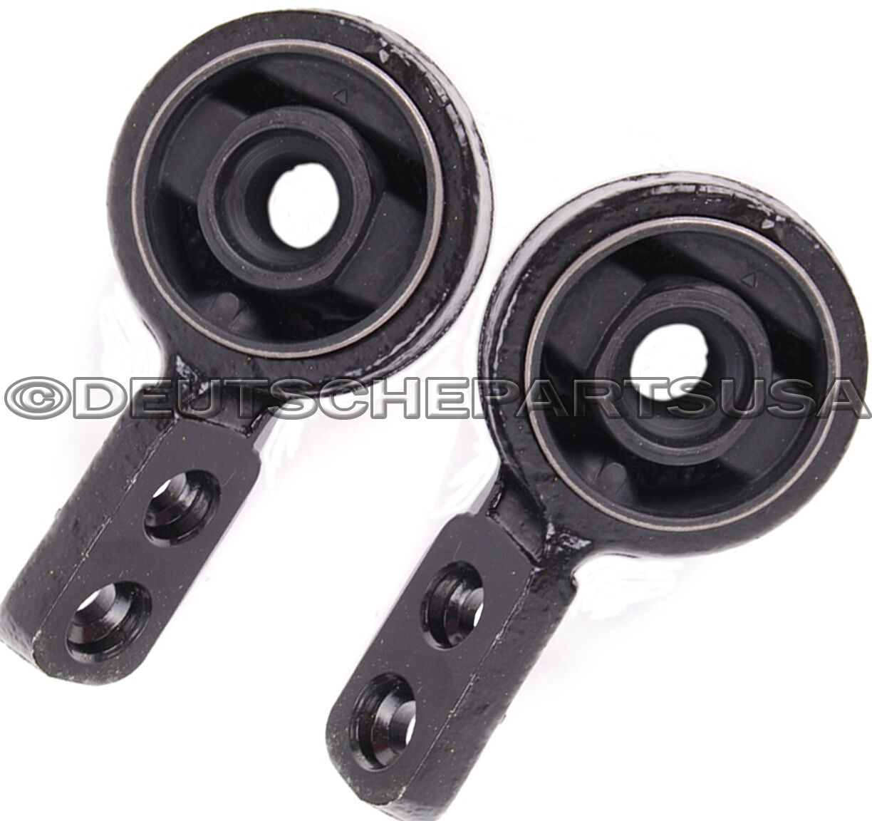 CONTROL TRAILING ARM ARMS BRACKET RETAINER BUSHING BUSHINGS SET PAIR for BMW E36