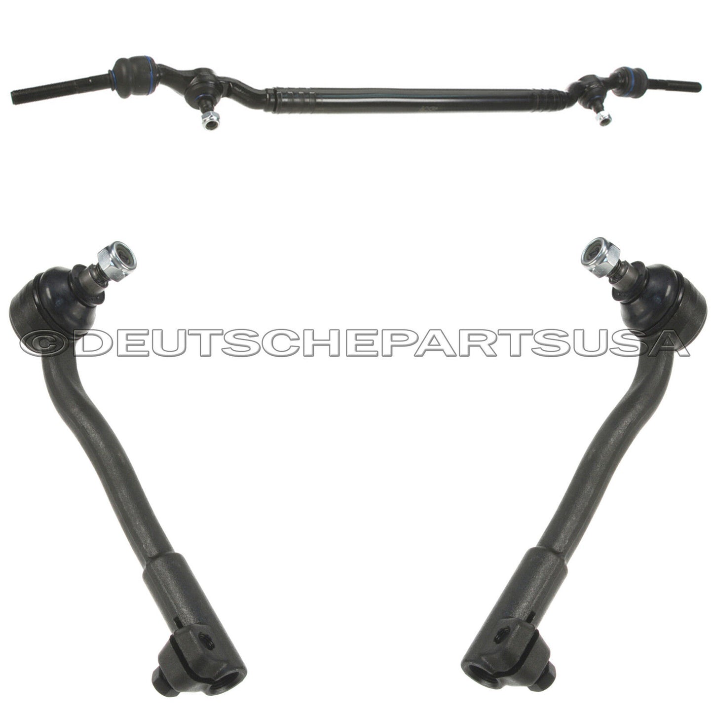 Center Drag Link Inner Outer Tie Rods Left+Right SET for BMW E38 740i 740iL 750i