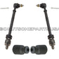 Steering Tie Rod Rods + Rack Boot Boots for Porsche 928 928S S 92834703110 SET 4