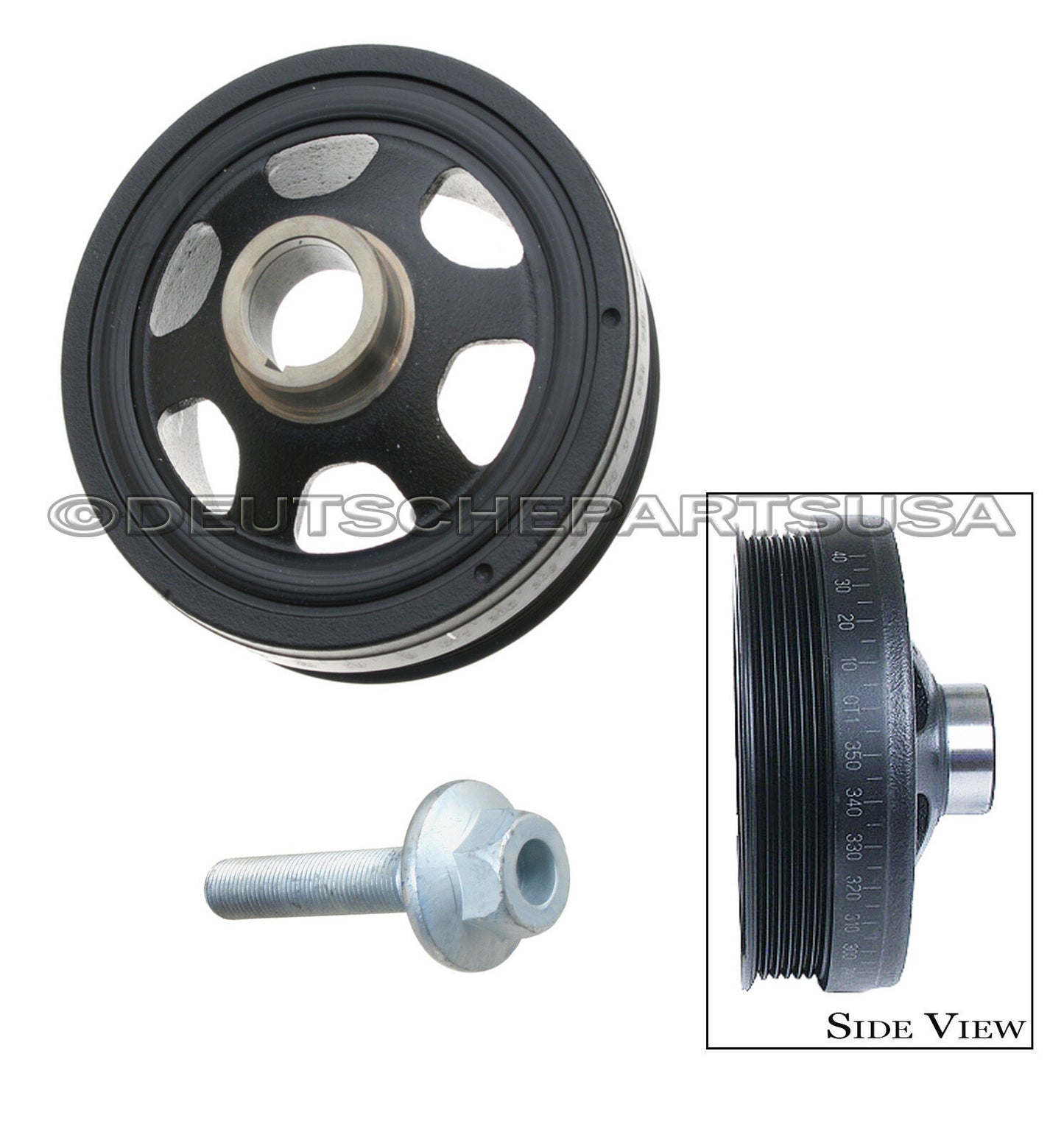 Mercedes ML320 ML350 ML430 S430 Crankshaft Pulley Harmonic Balancer 1120351300