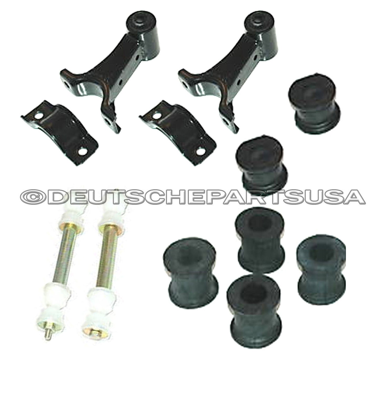 Mercedes W163 ML430 ML320 ml430 ML500 Sway Bar Bushings Stabilizer Mounts Kit