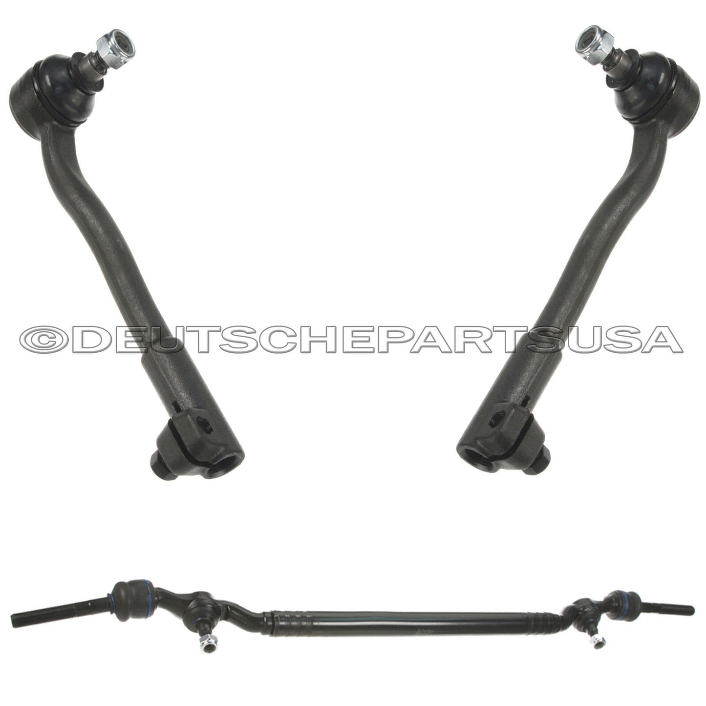 Center Drag Link Inner Outer Tie Rods Left+Right SET for BMW E38 740i 740iL 750i