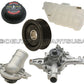 MERCEDES W163 ML320 ML350 EXPANSION TANK CAP WATER PUMP PULLEY THERMOSTAT KIT