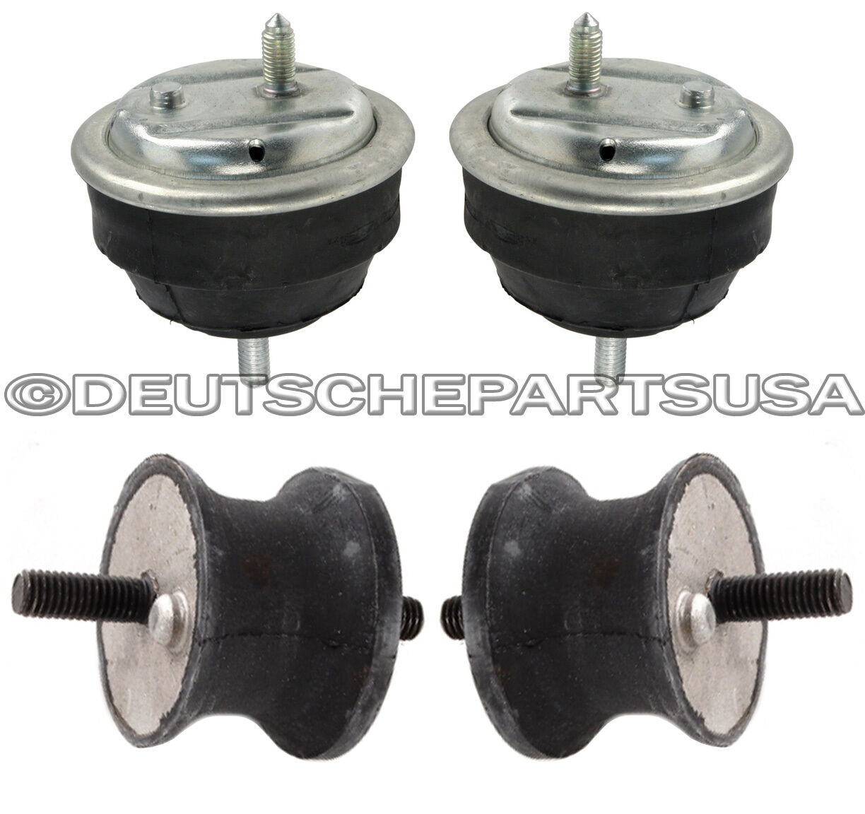 ENGINE MOTOR + TRANSMISSION MOUNT MOUNTS SET OF 4 for BMW E36 E46 LEFT + RIGHT