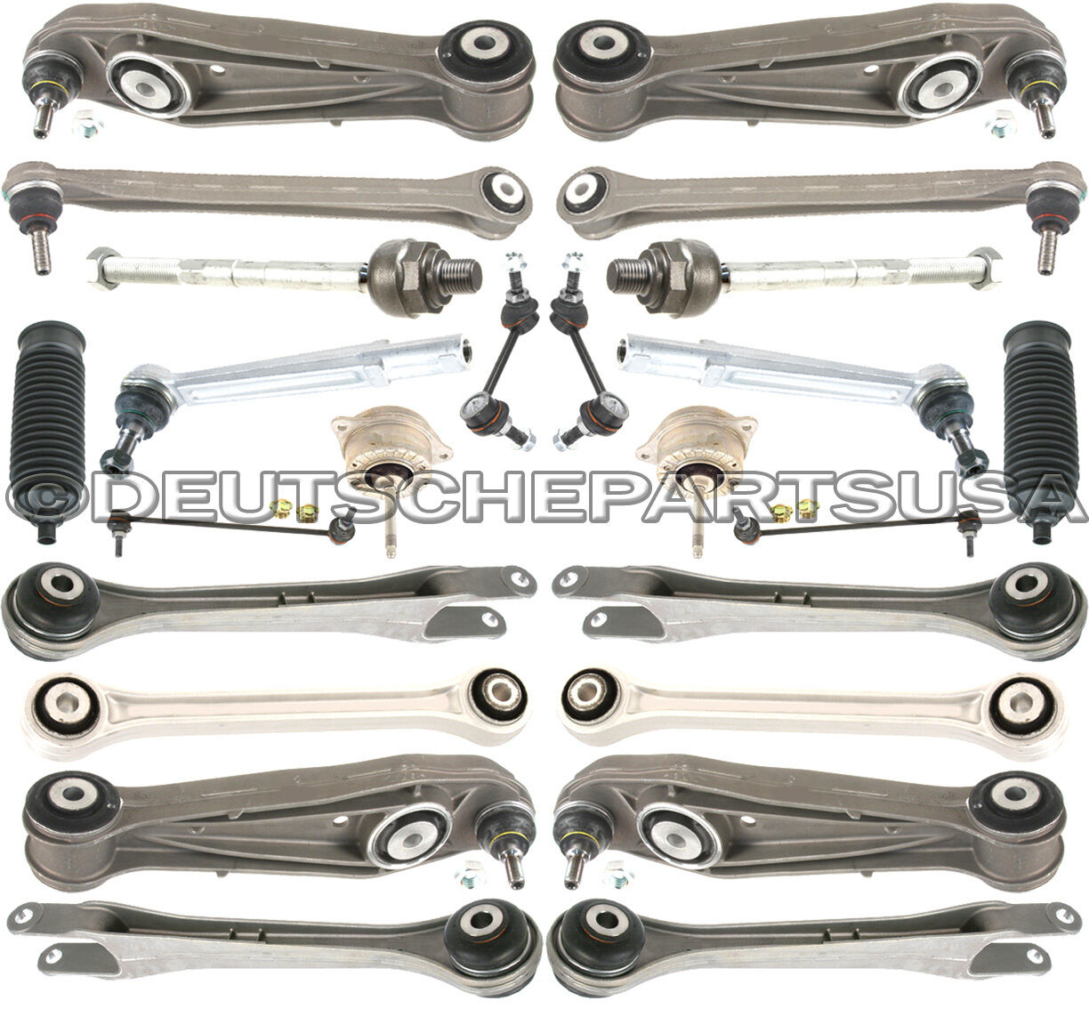 PORSCHE 911 996 C4 Control Arm Ball Joint Sway Bar Link Tie Rod SUSPENSION KIT