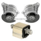 MERCEDES W204 C180 C200 CLASS ENGINE MOTOR TRANSMISSION MOUNT MOUNTS RWD SET 3PC